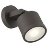 Access Lighting Zone Dual Mount, Outdoor Adjustable LED Spotlight, Bronze Finish, Frosted Glass 20341LEDDMGLP-BRZ/FST